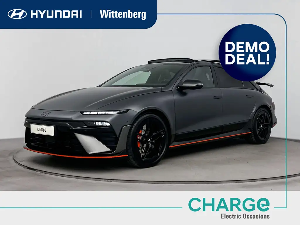 Hyundai IONIQ 6 N 84 kWh 650pk | Panoramadak | 800V | Kuipstoelen