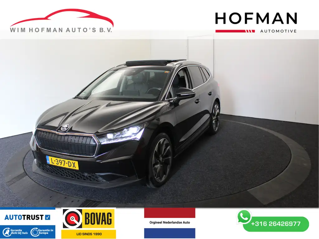 Skoda Enyaq iV 80 Sport+ Comf Warmtepomp EL Trekh+aKlep Vol Le