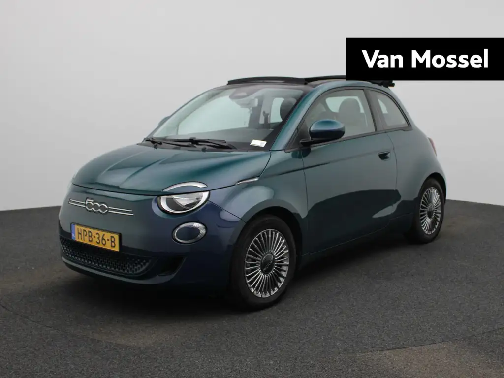 Fiat 500C Icon 42 kWh Cabrio | LMV | cruise control | Camera