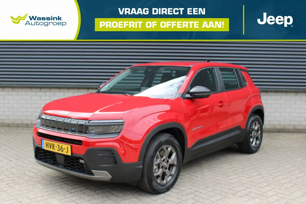Jeep Avenger Longitude 54 kWh 156pk I Winter Pack I Stoelverwar