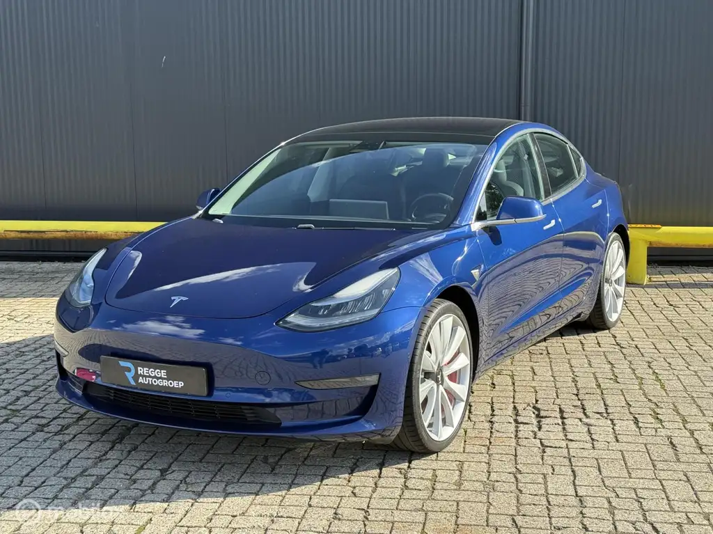 Tesla Model 3 Performance AWD 75 kWh ACCU NIEUW | SOH 100%
