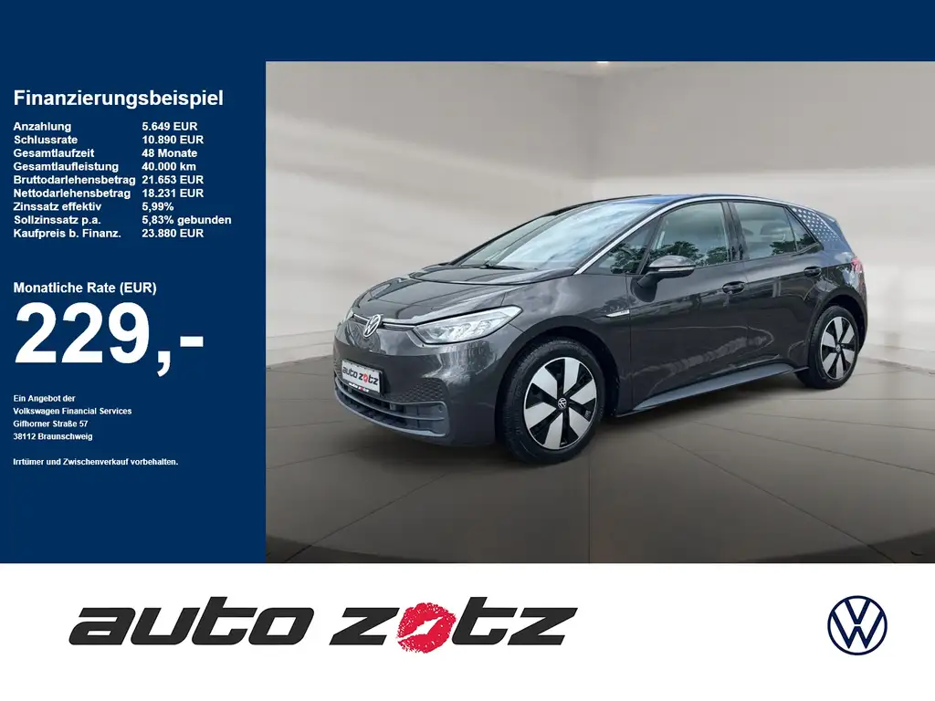 Volkswagen ID.3 Pro Performance Life 150 kW 58 kWh 1-Gang-Automati
