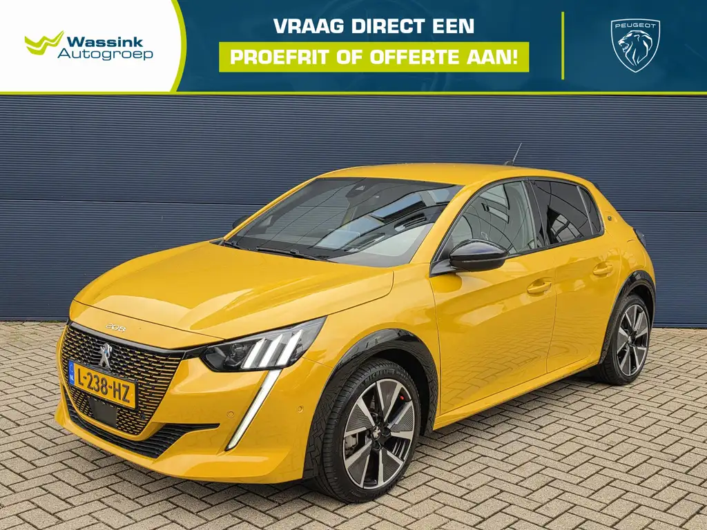 Peugeot e-208 EV GT 350 50 kWh 136pk | Navigatie | Parkeersensor