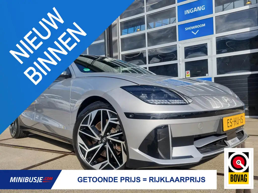 Hyundai IONIQ 6 Connect 77.4 kWh 229pk Long Range / 20" / HUD / AC