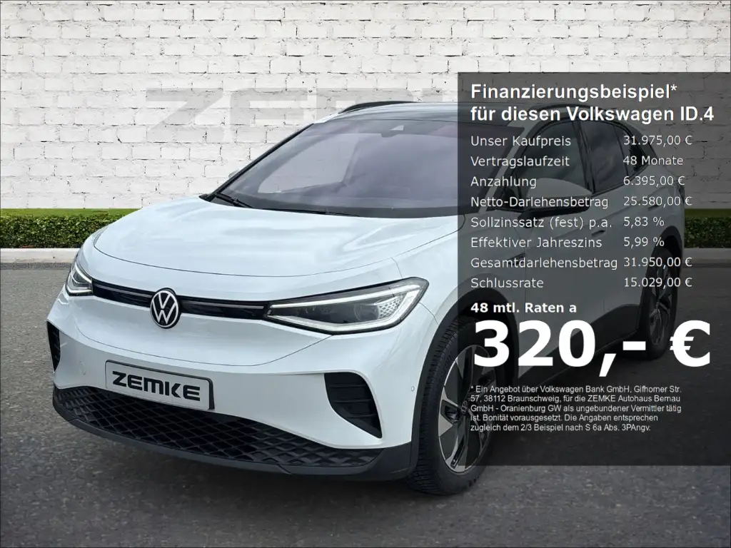 Volkswagen ID.4 Pro Performance  AHK-klappbar Panorama Navi Sounds