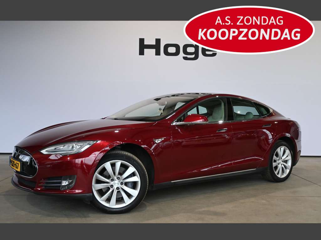 Tesla Model S 85 Performance Tech Pack ECC Navigatie Licht metaa