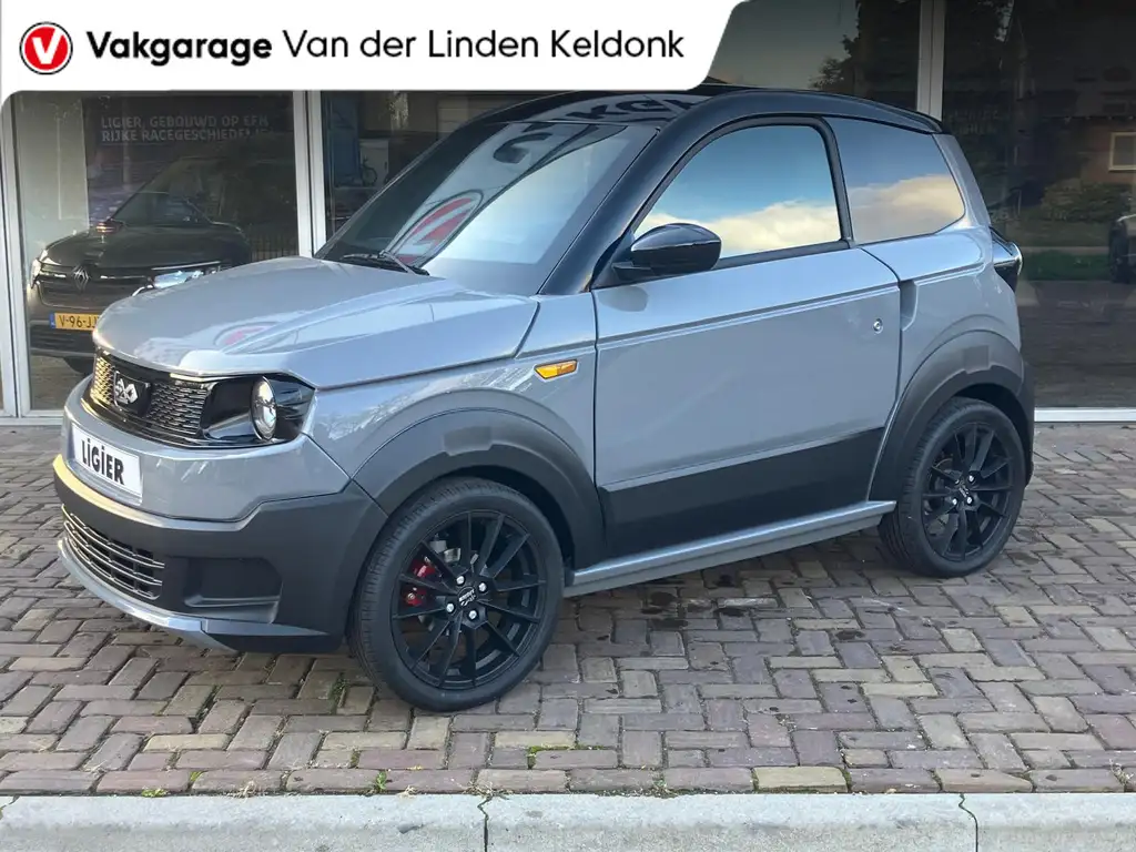 Ligier Myli Brommobiel R.EBEL EV12 Edition grey NIEUWE AUTO OP