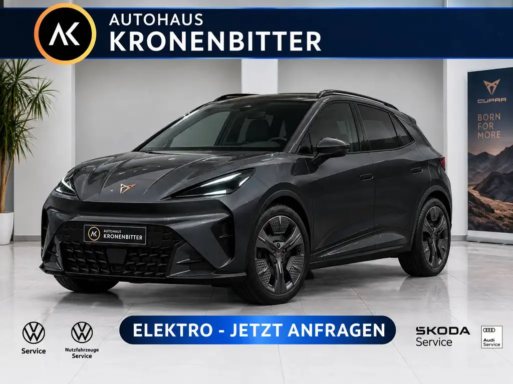 CUPRA Raval Raval Plus 37kWh 135PS-AHK LED Naviv. FullLink Wärmepumpe DigitalKey Kessy LM18 DAB pACC Kamera InduktivesLaden Klima V2L