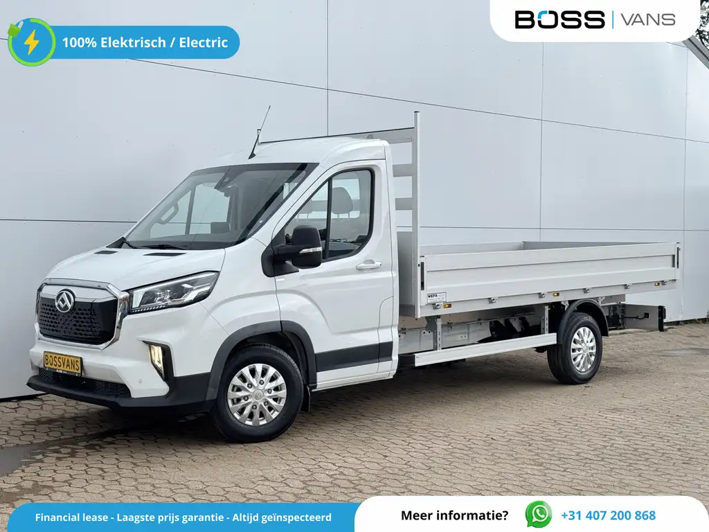 Maxus eDeliver 9 65kWh 204PK Nieuw! Open Laadbak 172km WLTP 100% El