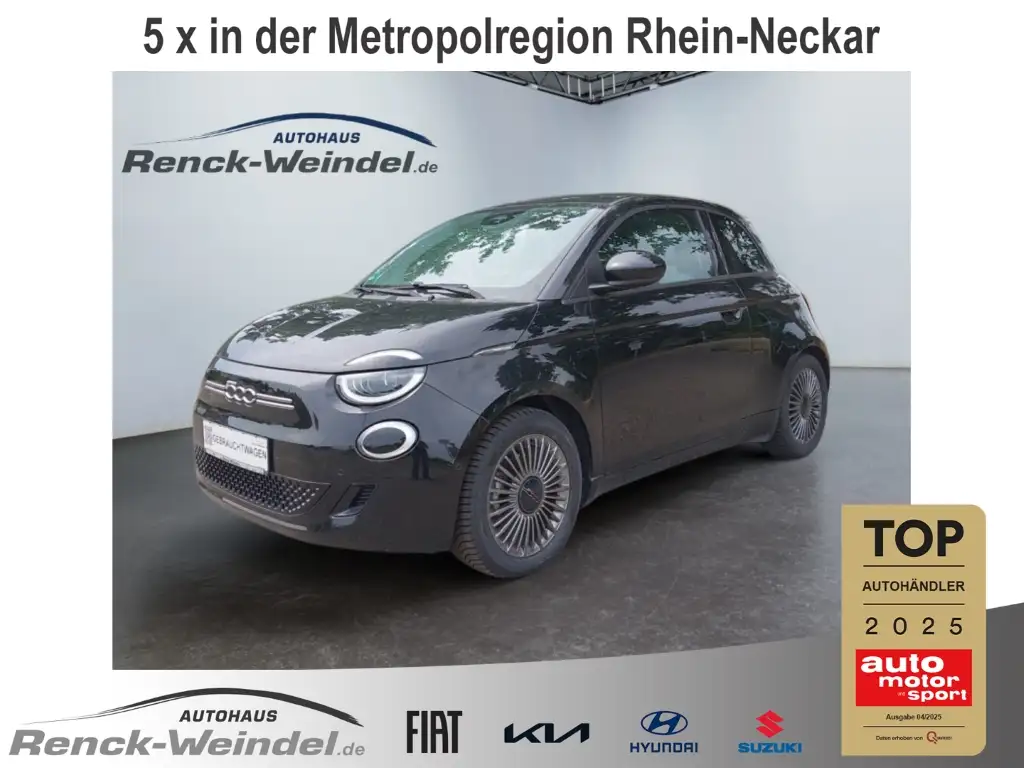 Fiat 500e Icon Navi Digitales Cockpit LED Apple CarPlay Andr