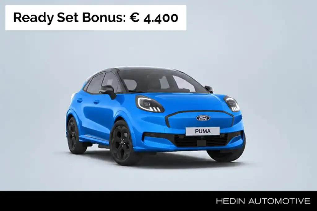 Ford Puma Gen-E Black Edition 47 kWh | Matrix LED | Nieuwe Uitvoer