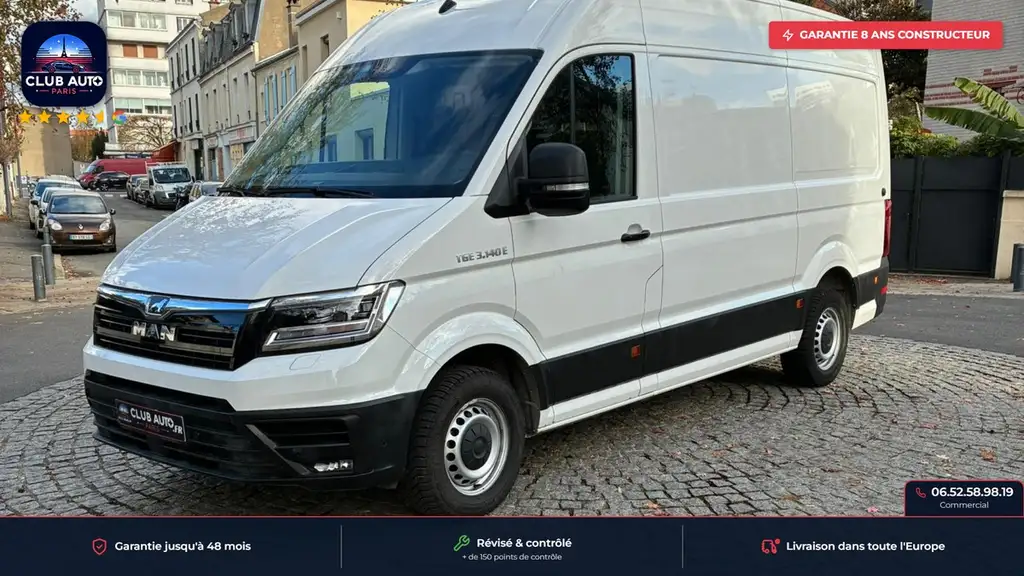 MAN TGE FOURGON 3140 3.5T TOIT SURELEVE