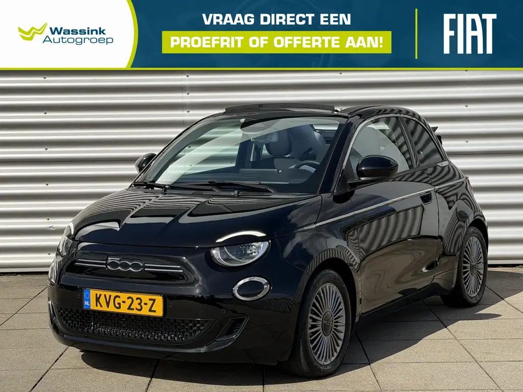 Fiat 500C La Prima 42 kWh | SOH 95,7% | Cruise Control | Sto