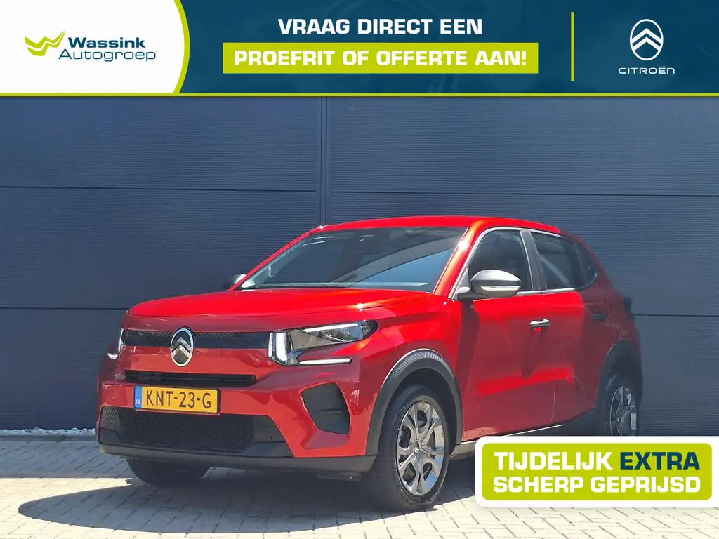 Citroen E-C3 You 113pk Comfort Range 44 kWh VOORRAADVOORDEEL |