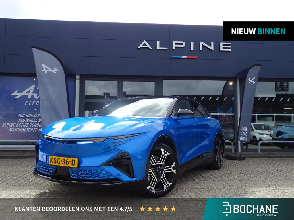 Alpine A390 GTS 89kWh | DEVIALET Xtreme Sound | Stoel & Stuurv