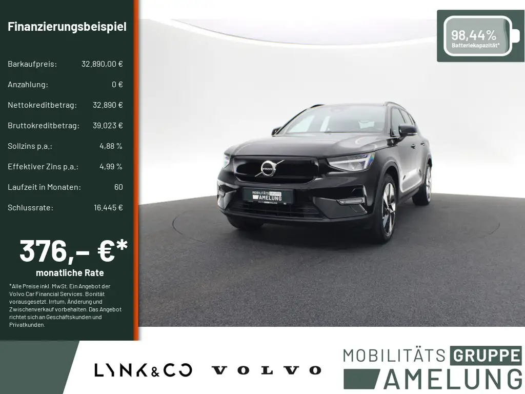 Volvo XC40 Core Recharge Pure Electric 2WD SHZ LED