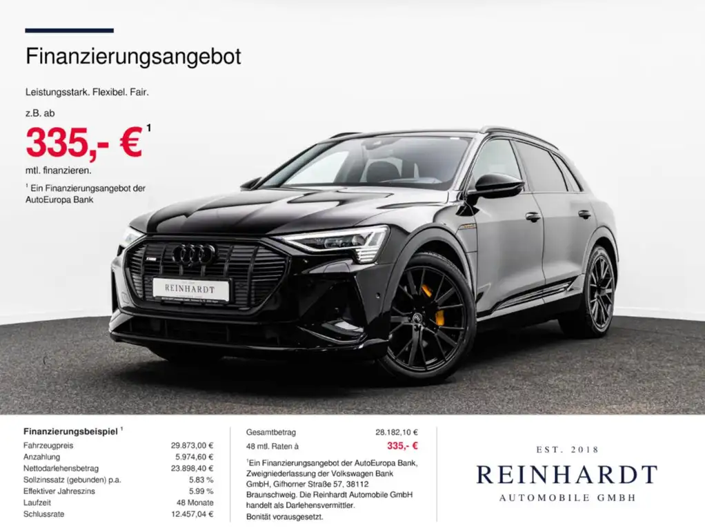 Audi e-tron 55 Q 2x S LINE BLACK MATRIX/ACC/HuD/PANO