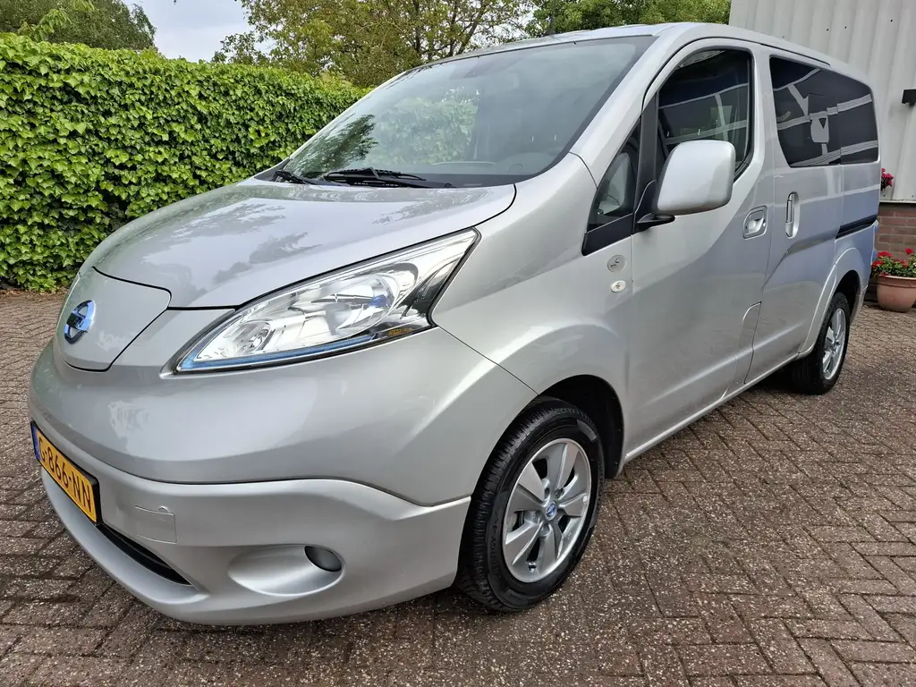Nissan E-NV200 Evalia 40KWH 12350.- EX BTW SOH 86.5% 7-PERS ROLST