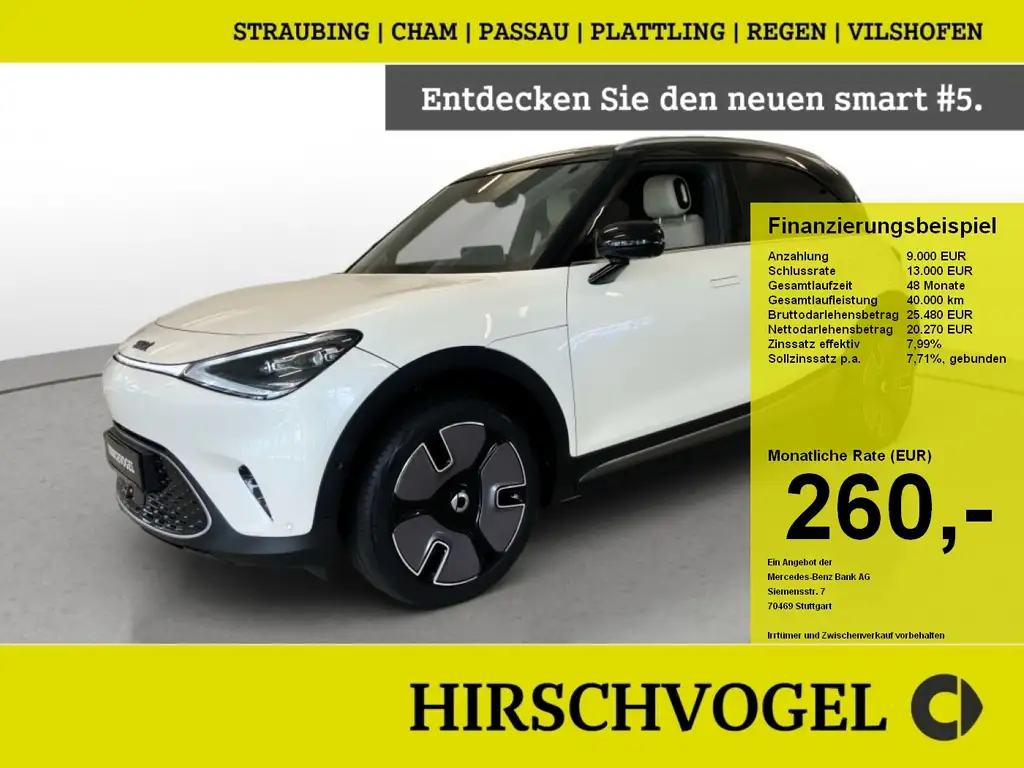 smart #1 Premium Memo+360°K+HUD+Kam+KeyGo+LED+Navi+ACC