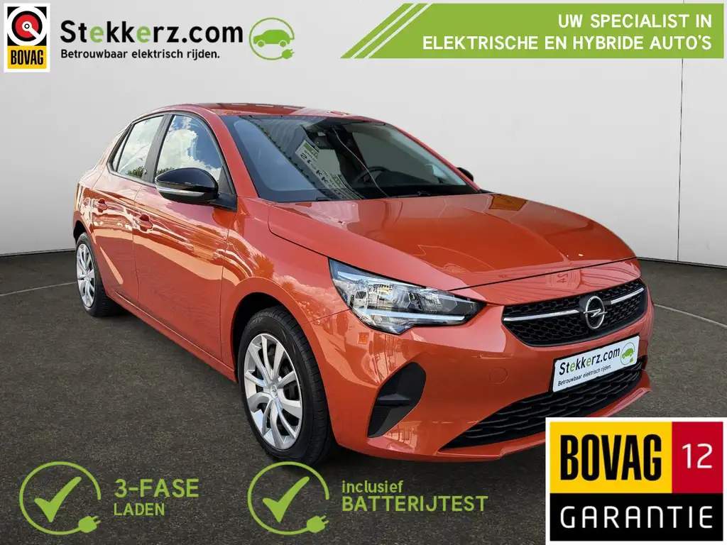 Opel Corsa-e Edition 50 kWh 3-Fase, Warmtepomp, SOH 100%,All-in