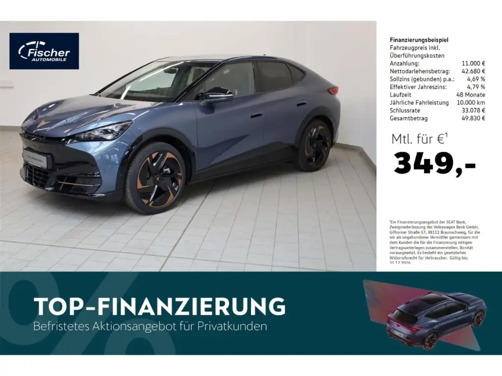 CUPRA Tavascan VZ 4Drive 77kWh