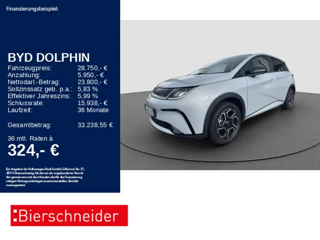 BYD Dolphin Dolphin Design LED PANO NAVI 360
