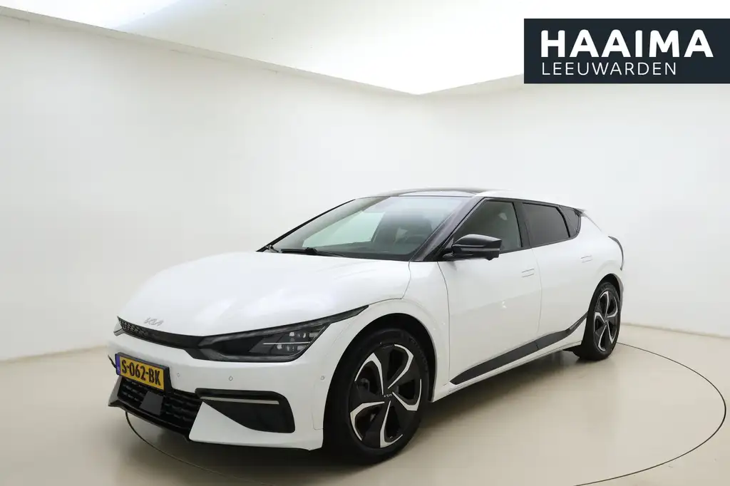 Kia EV6 GT-Line 77.4 kWh SOH: 100%! | Glazen schuifdak | T