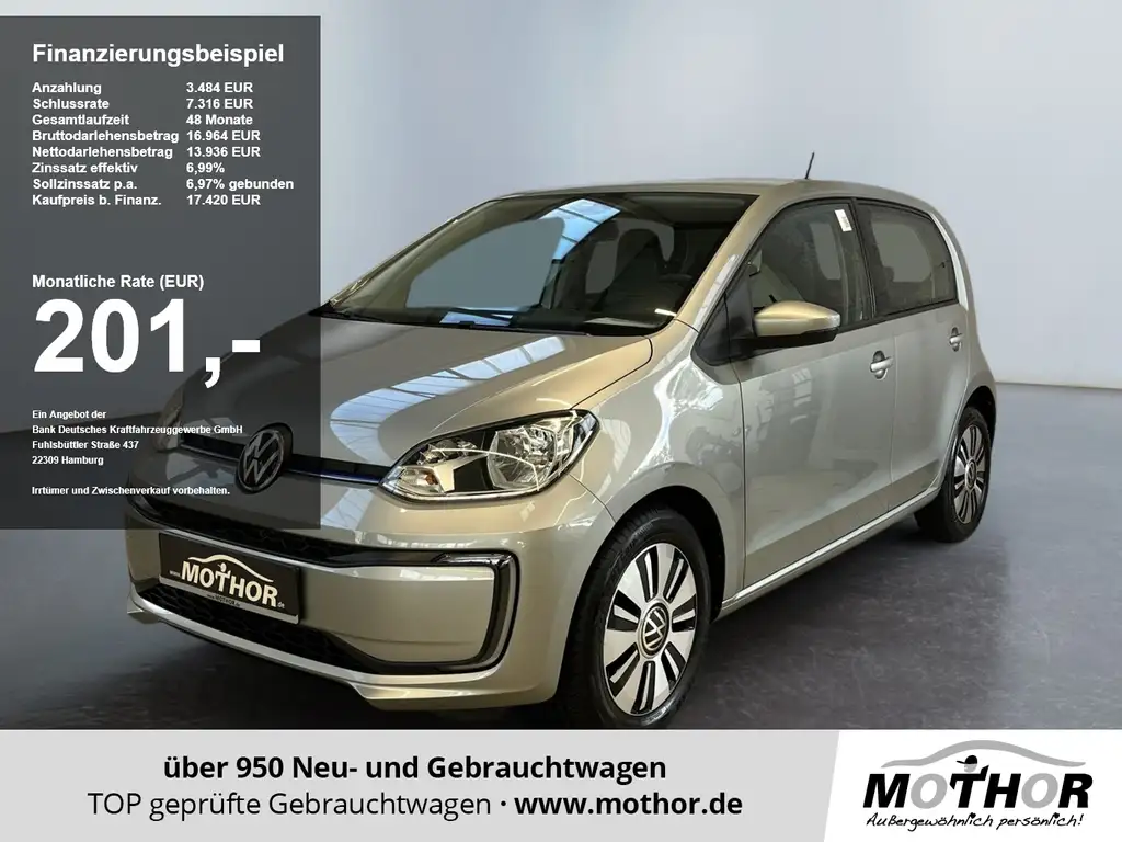 Volkswagen e-up! move up! 36kWh KlimaA Sitzheizung Bluetooth