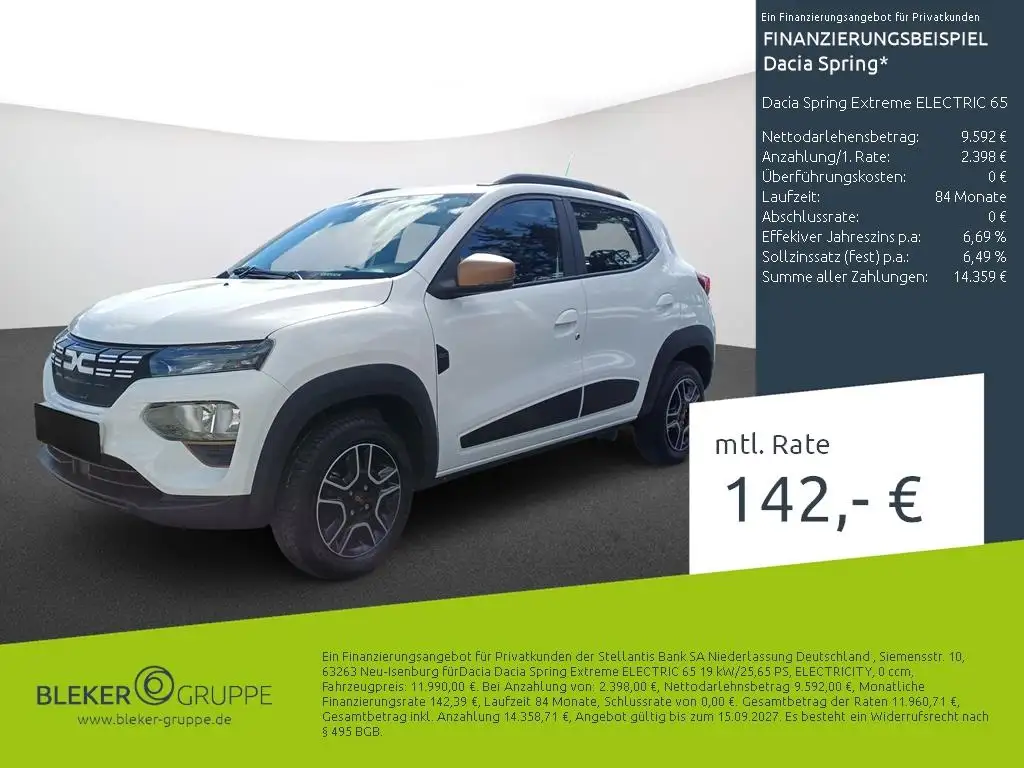 Dacia Spring Dacia Spring Extreme ELECTRIC 65