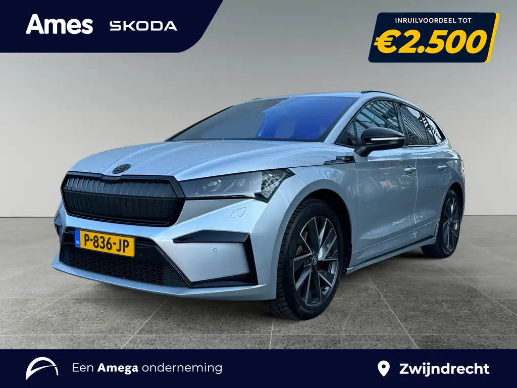 Skoda Enyaq iV 60 180pk Sportline Achteruitrijcamera | Parkeer