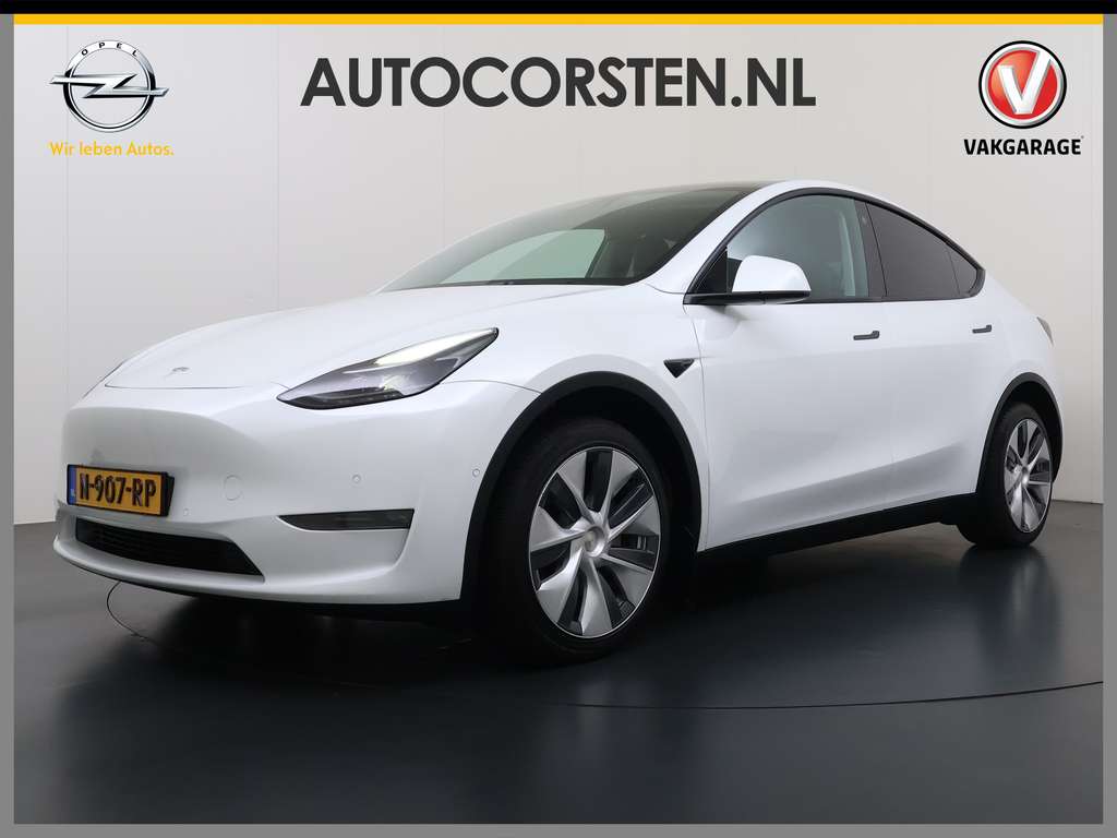 Tesla Model Y Long Range AWD 75kWh 514PK Warmtepomp Stuur+Stoel+