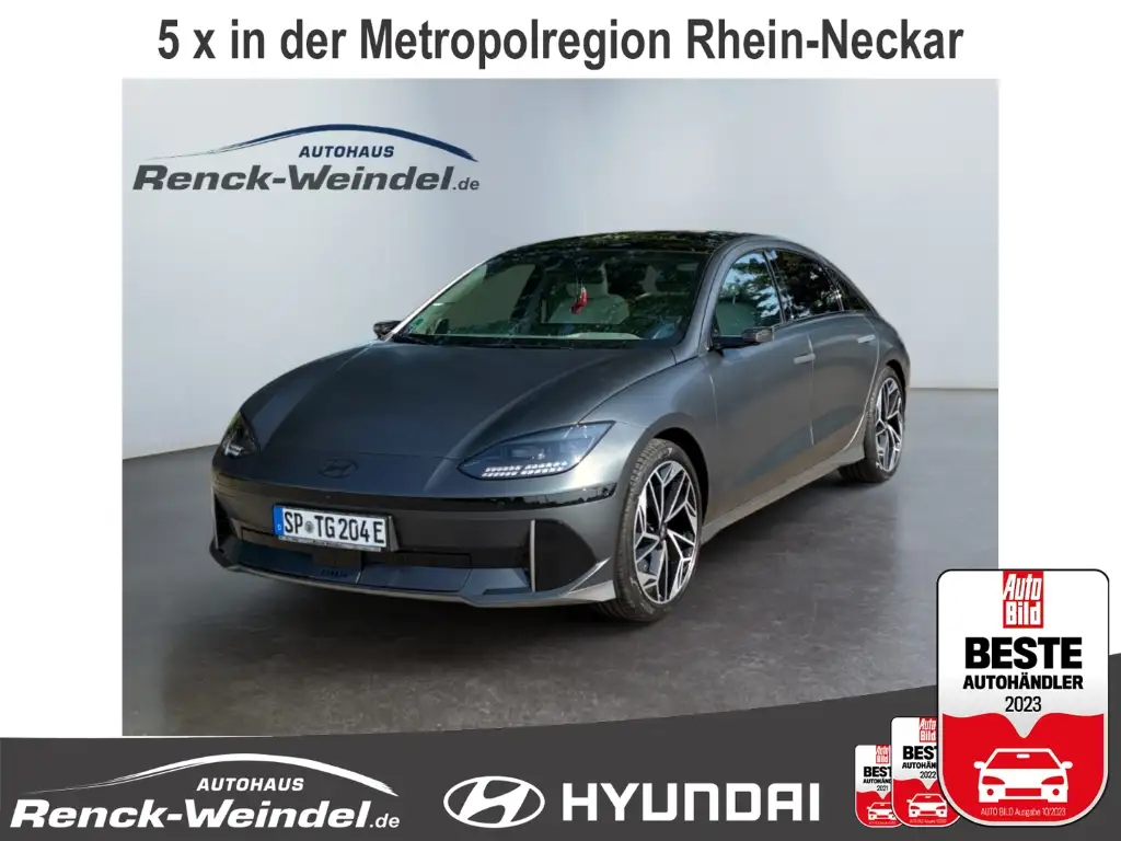 Hyundai IONIQ 6 Uniq HUD Navi Digitales Cockpit Memory Sitze Sound