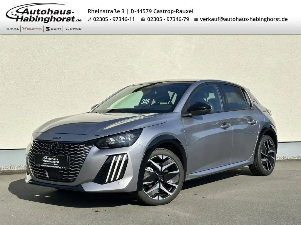 Peugeot e-208 54 kWh GT-Pack Pano LED PDC Shz 17Alu