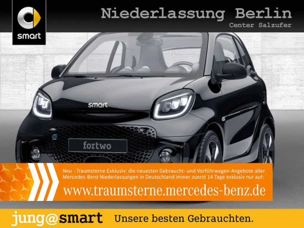 smart forTwo coupé 60kWed passion SHZ Pano PDC+Kamera