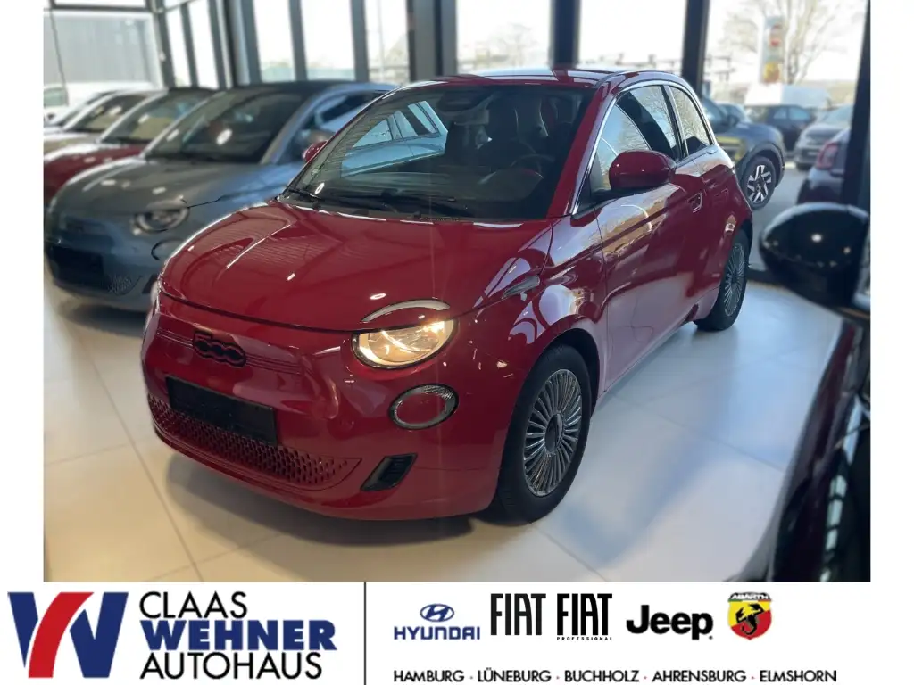 Fiat 500e e Red *Apple Car Play *Tempomat