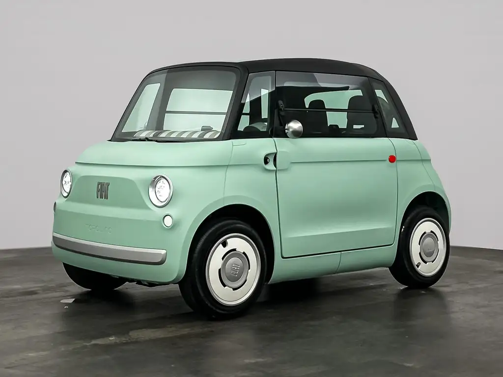 Fiat Topolino | Telefoonhouder | Rijbereik tot 75km WLTP | Zonne