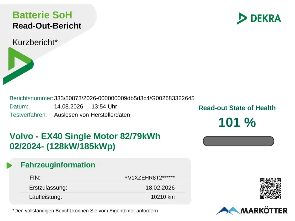 Volvo EX40 Single Motor Extended Range Plus Black Edition