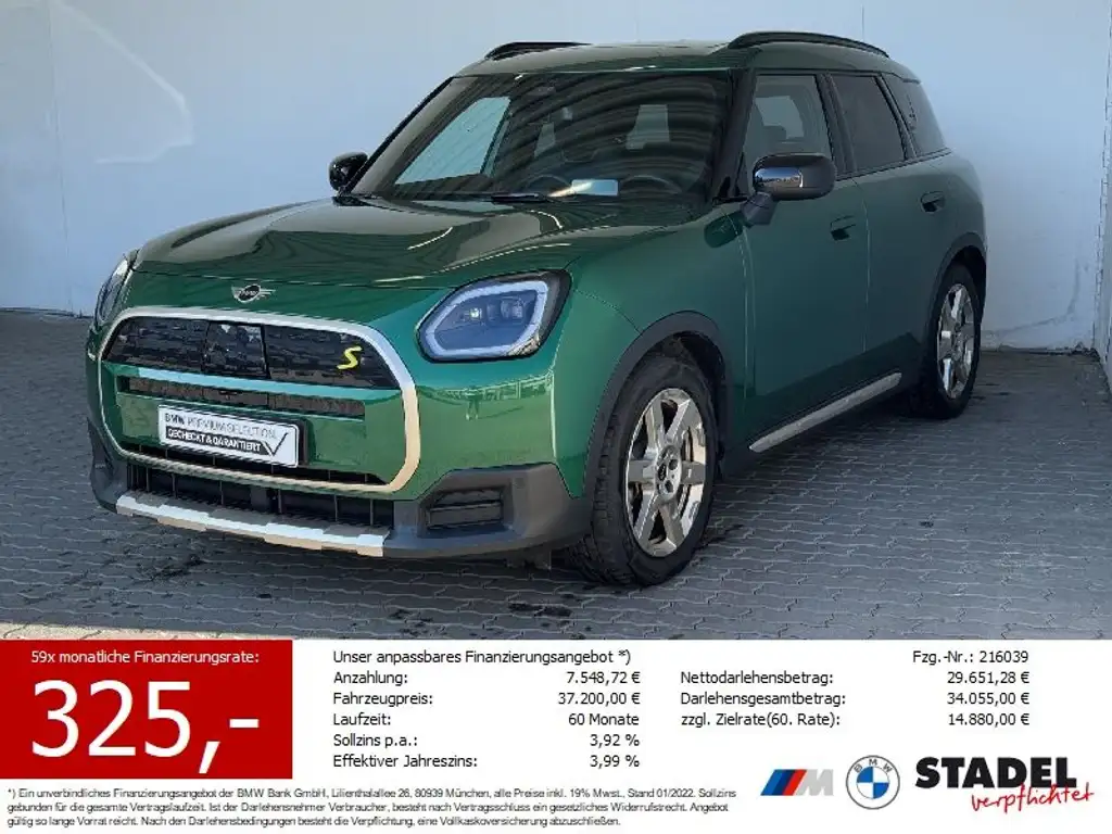 MINI Cooper SE Countryman Countryman SE ALL4 Navi.LED.360°.ACC.Pano.HuD