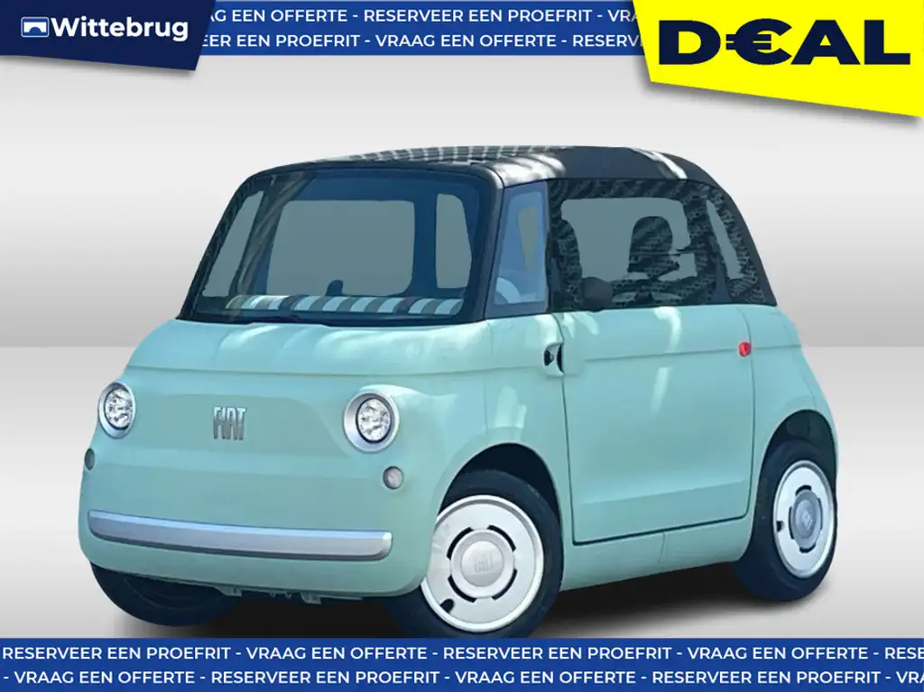 Fiat Topolino Verde DIRECT RIJDEN! - GEEN RBW NODIG - PANORAMADA