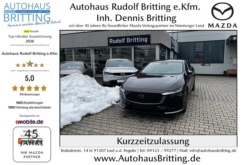 Mazda 6e EV 258ps RWD Takumi Leder weiß