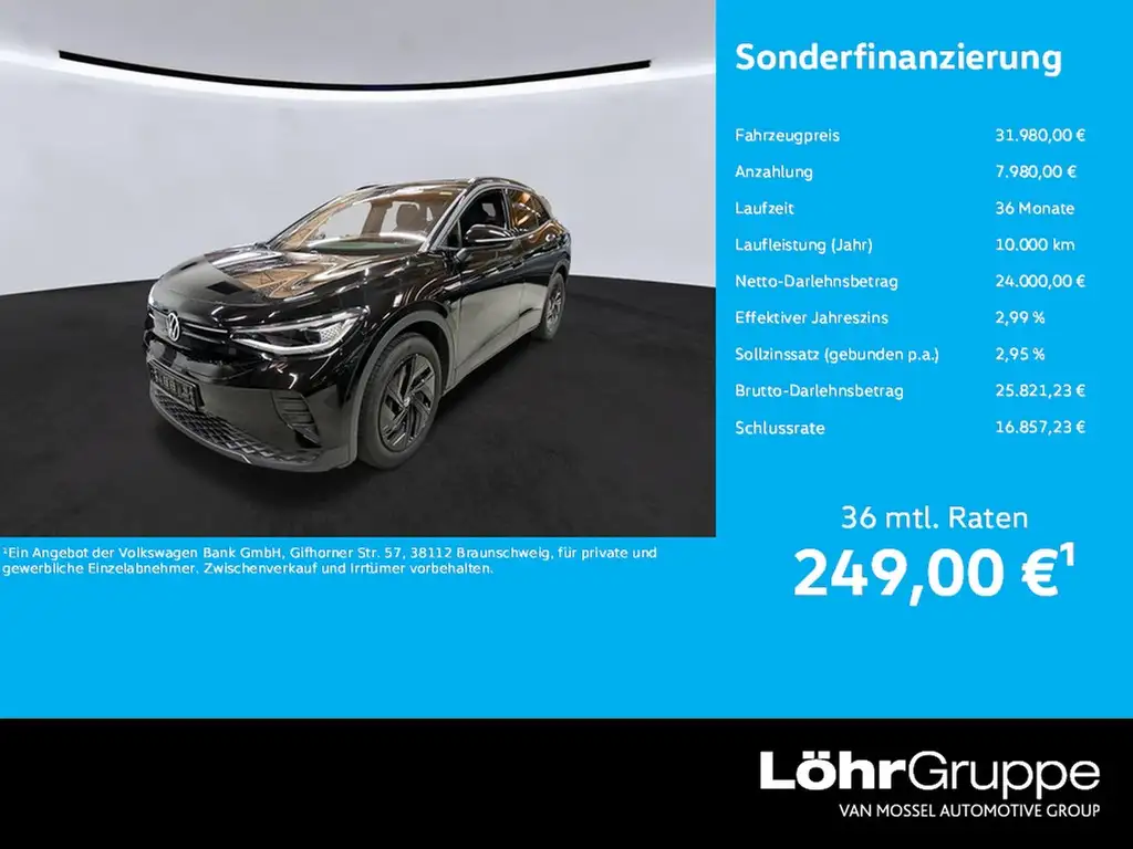 Volkswagen ID.4 Pro Performance "2,99%" Wärmepumpe, AHK, RFK, I...