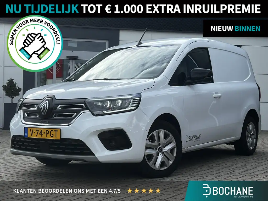 Renault Kangoo E-TECH Extra L1 44 kWh | Apple CarPlay | Stuurverwarming