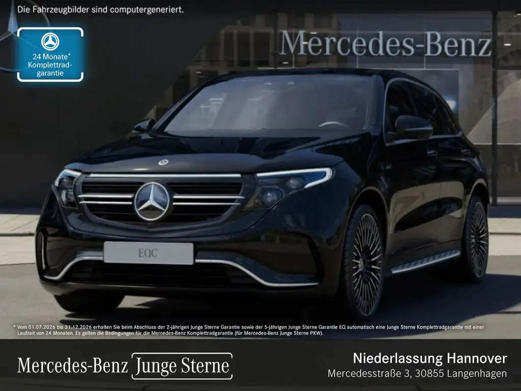Mercedes-Benz EQC 400 4M AMG+DRIVERS+360+MULTIBEAM+FAHRASS