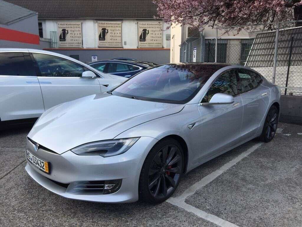 Tesla Model S MODEL S P100DL silber,770PS, AP,FSD & CCS/mieten