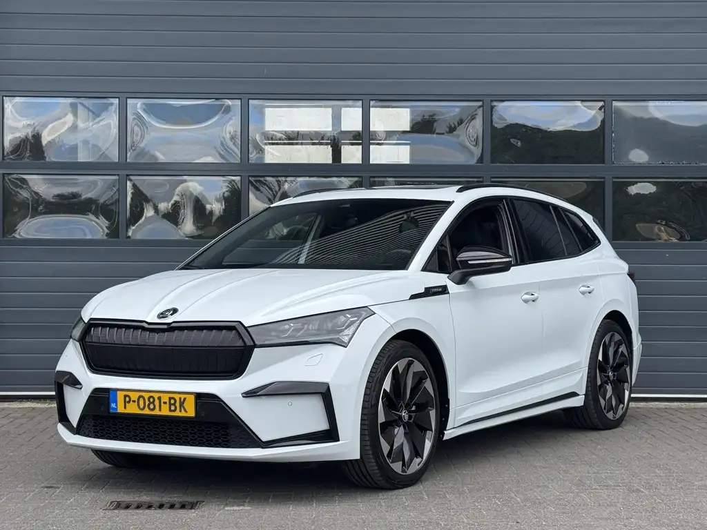Skoda Enyaq IV 80 SPORTLINE (92% SOH) I GROOT ACCUPAKKET I WAR