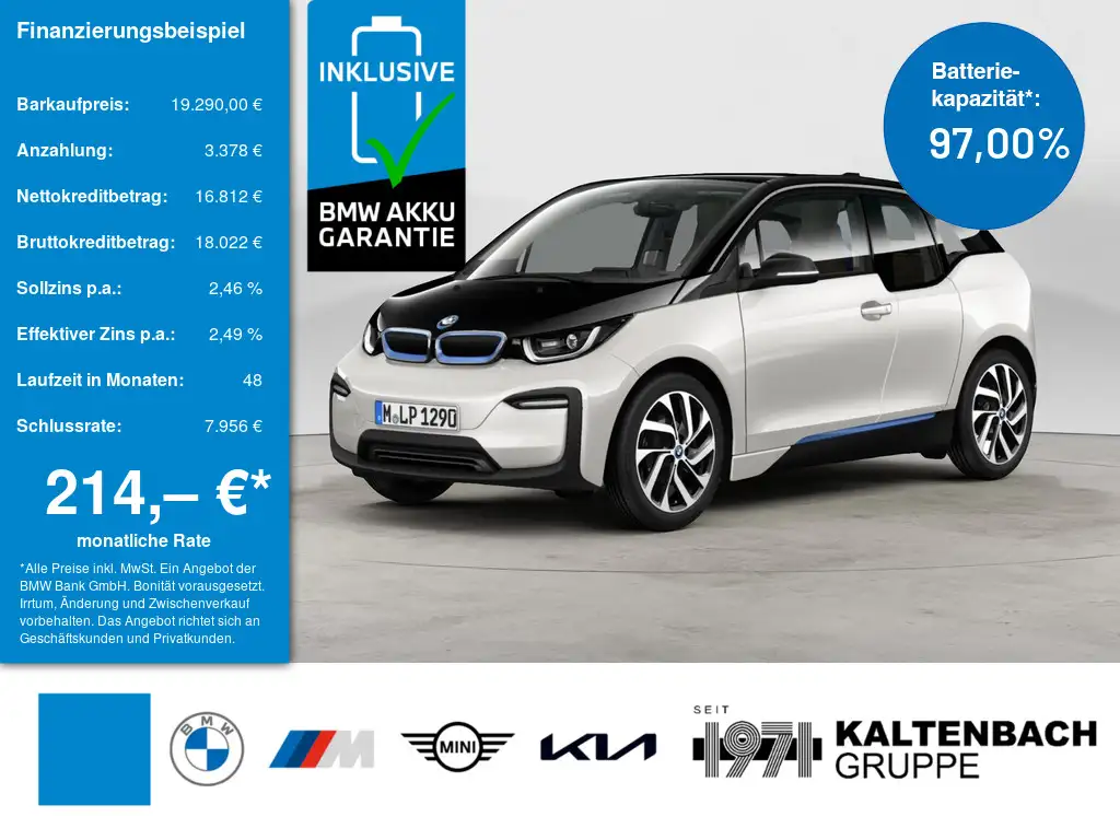 BMW i3 120Ah LED SCHEINWERFER NAVI PDC KLIMA