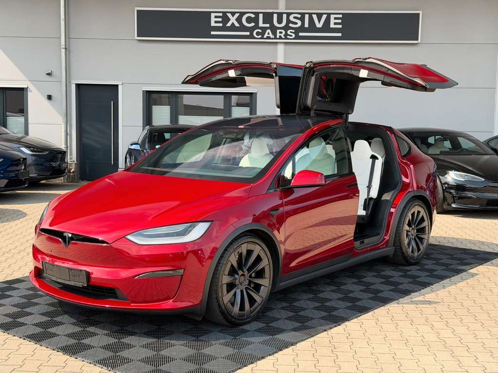 Tesla Model X MODEL X PALLADIUM | EAP4 | 7 SEAT | ULTRA RED