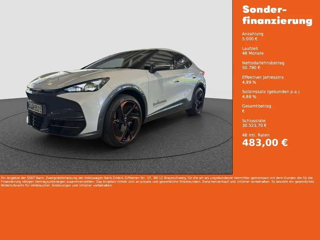 CUPRA Tavascan 4Drive 250 kW VZ
