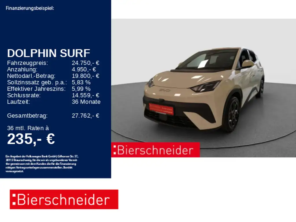BYD Dolphin Surf Dolphin Surf Boost PANO NAVI 360 LEDER