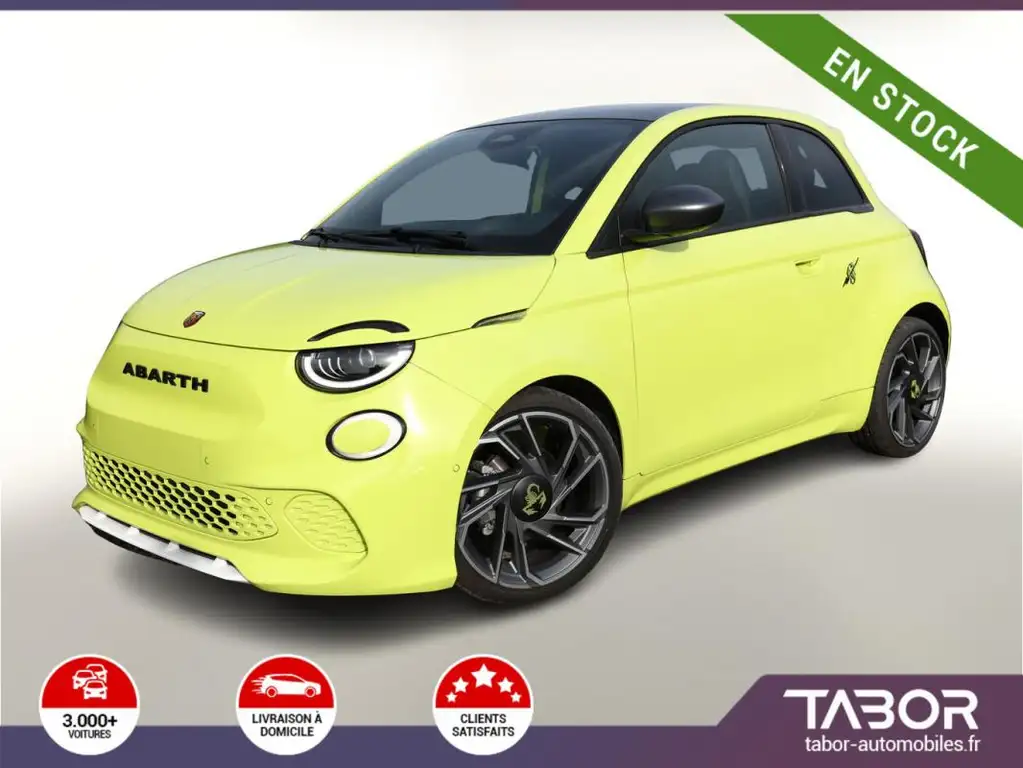 Abarth 500e 42kWh Turismo Pano GPS JBL cam 360°